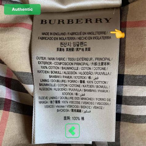 do burberry jackets have serial numbers|burberry coat false.